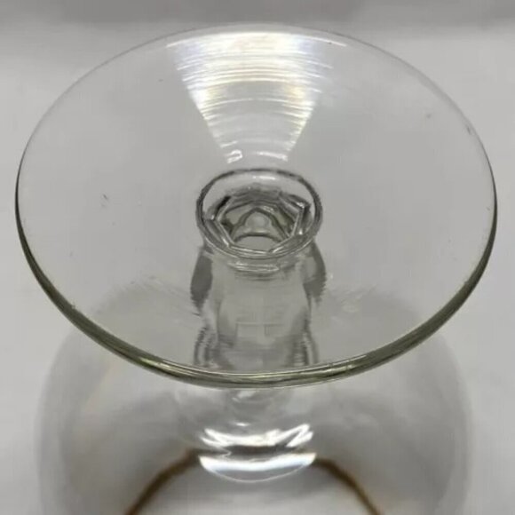 Vintage Koln/Rh. Fernseh Turm 270m City Scene Elegant Goblet Drinking Glass EUC - Picture 13 of 14